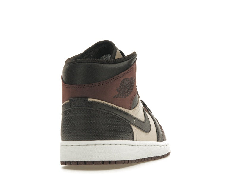 Air Jordan 1 Mid SE Paris Ymca - Velvet Brown/Earth/Sanddrift/Metallic Gold/Summit White - FZ4359-200 - 29