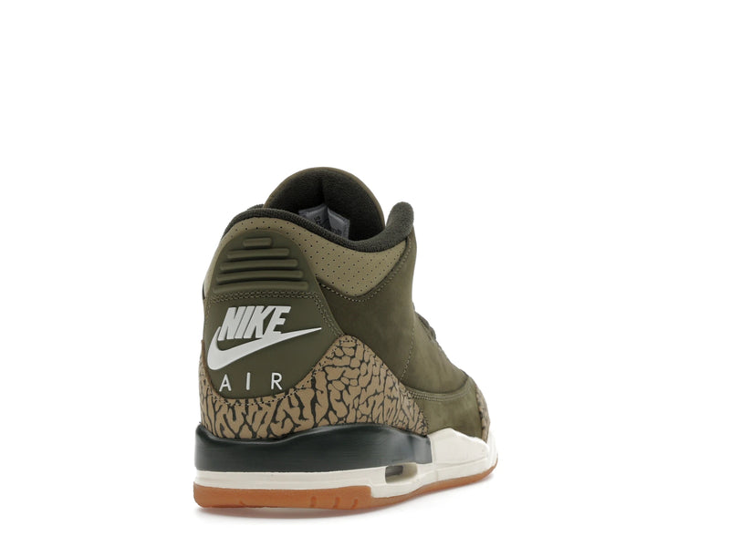 Air Jordan 3 Retro Family Affair (GS) - Medium Olive/Sequoia/Neutral Olive/Sail/Total Crimson - DM0967-202 - 29