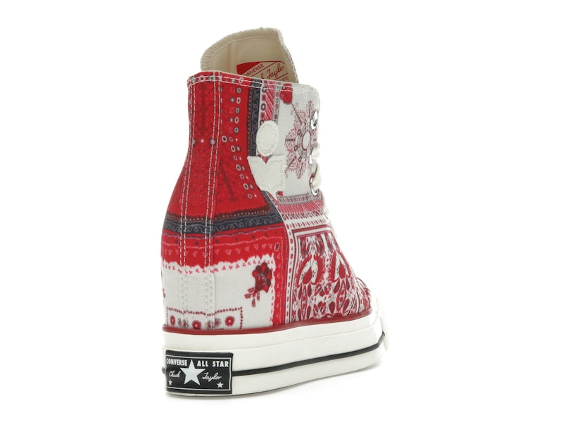 Converse Chuck 70 Internal Wedge Hi Isabel Marant Vanilla Ice Red (Women's) - vue 30