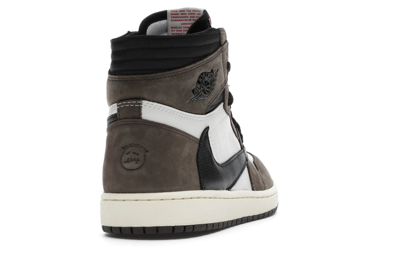 Air Jordan 1 Retro High Travis Scott - Sail/Black-Dark Mocha-University Red - CD4487-100 - 29