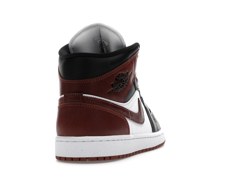 Air Jordan 1 Mid SE Dark Pony - White/Black/Dark Pony - HF3216-102 - 29