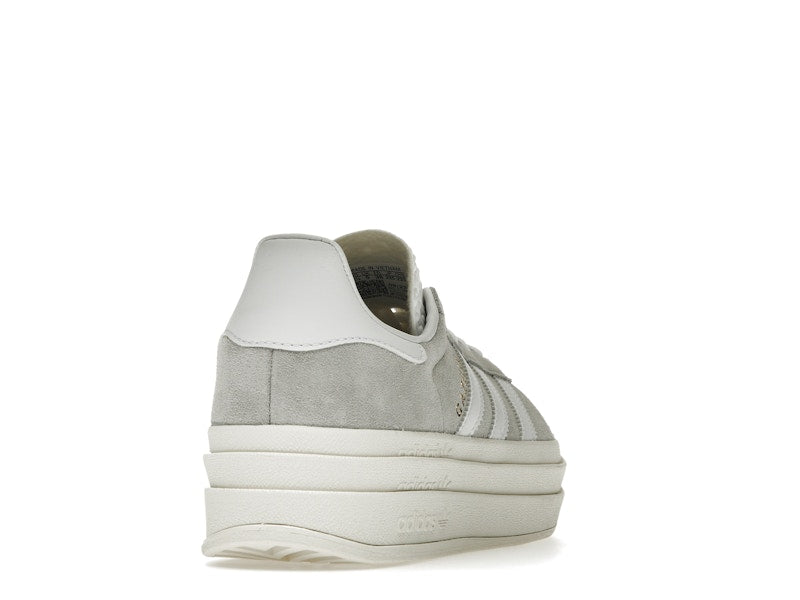 adidas Gazelle Bold Grey White (Women's) - Grey Two/Footwear White/Core White - HQ6893 - 29