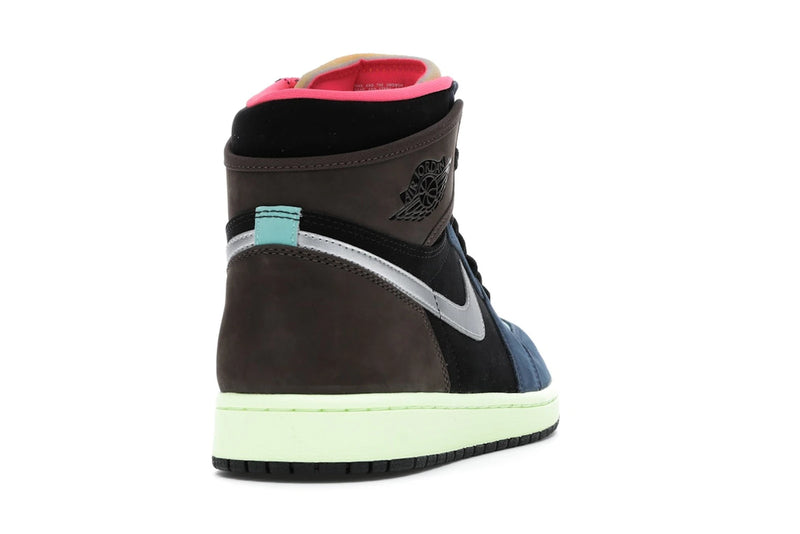 Air Jordan 1 Retro High Bio Hack - Baroque Brown/Black-Laser Orange-Racer Pink - 555088-201 - 29