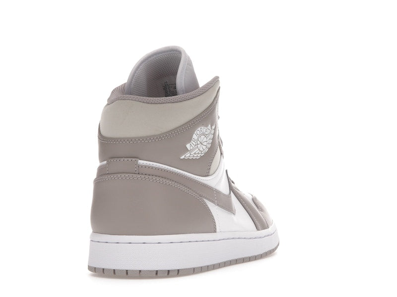 Air Jordan 1 Mid Linen - White/Linen-Linen - 554724-082 - 29
