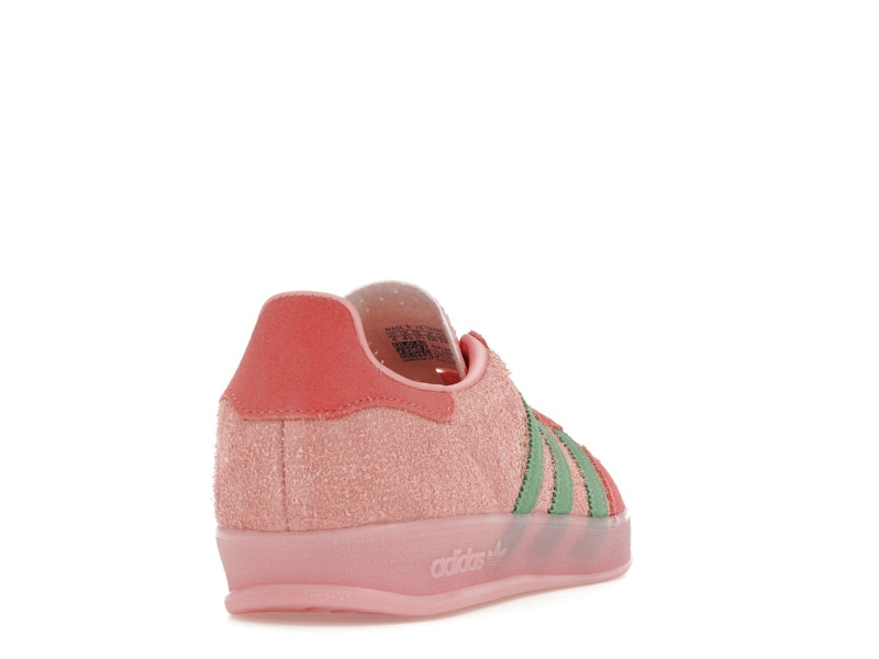 adidas Gazelle Indoor Semi Pink Spark Preloved Scarlet (Women's) - Semi Pink Spark/Preloved Green/Preloved Scarlet - IG6782 - 29