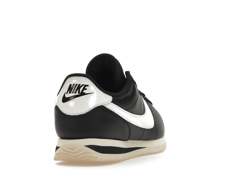 Nike Cortez 23 Premium Black Sail (Women's) - Black/Sail/Alabaster - FB6877-001 - 29