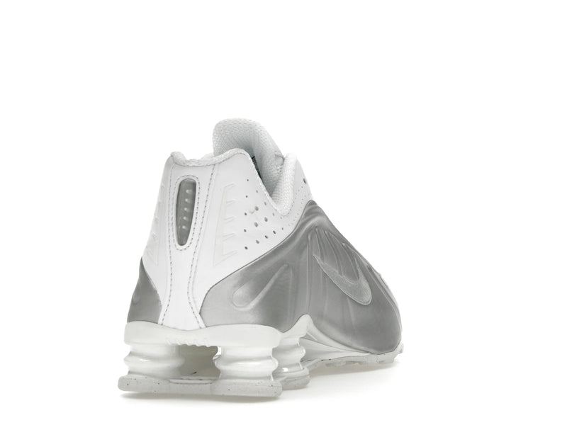 Nike Shox R4 White Bright Crimson Metallic Silver - White/White/Bright Crimson/Metallic Silver - HQ1988-101 - 29