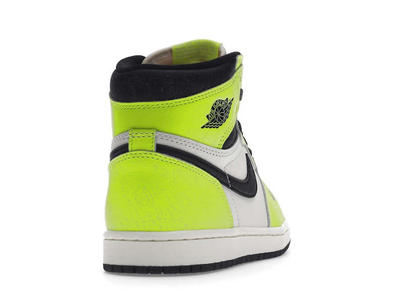 Air Jordan 1 Retro High OG Visionaire - Volt/Black/Sail - 555088-702 - 29