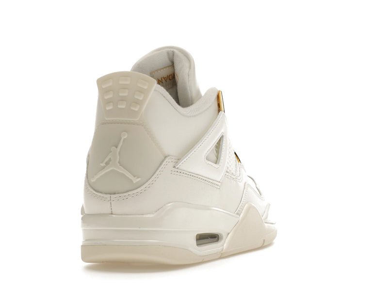 Air Jordan 4 Retro Metallic Gold - Sail/Metallic Gold/Black - AQ9129-170 - 29