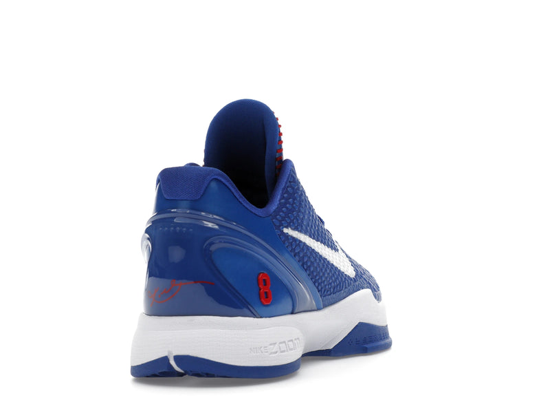Nike Kobe 6 Protro Dodgers PE - Game Royal/White-University Red - CW2190-400 - 29