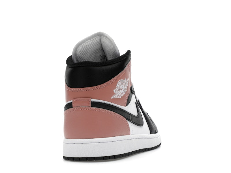 Air Jordan 1 Mid White Rust Pink Black - White/Rust Pink/Black - DQ8426-100 - 29