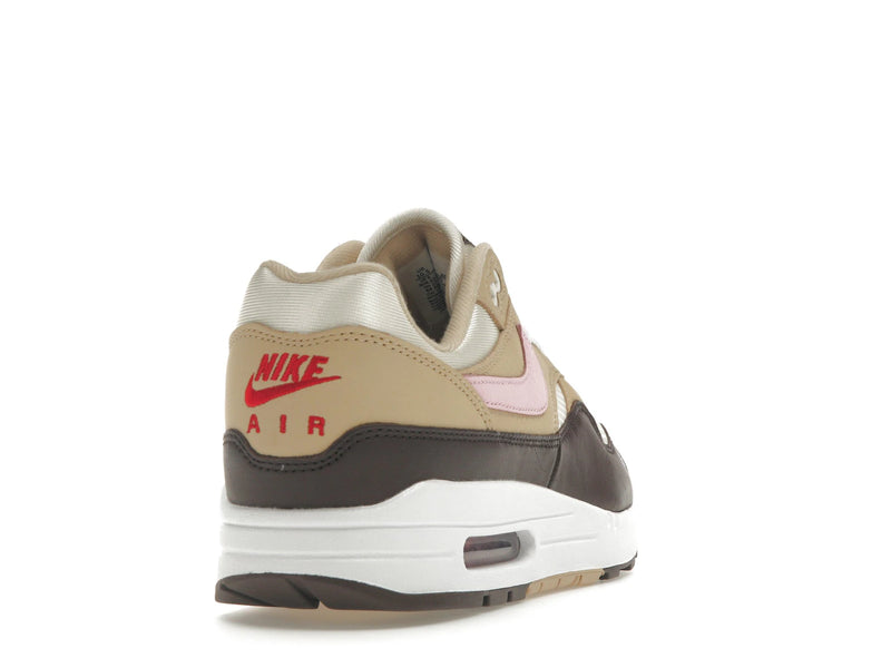 Nike Air Max 1 Valentines Day (2024) - Sail/Light Soft Pink/Coconut Milk/Varsity Red/Baroque Brown - FZ4346-200 - 29