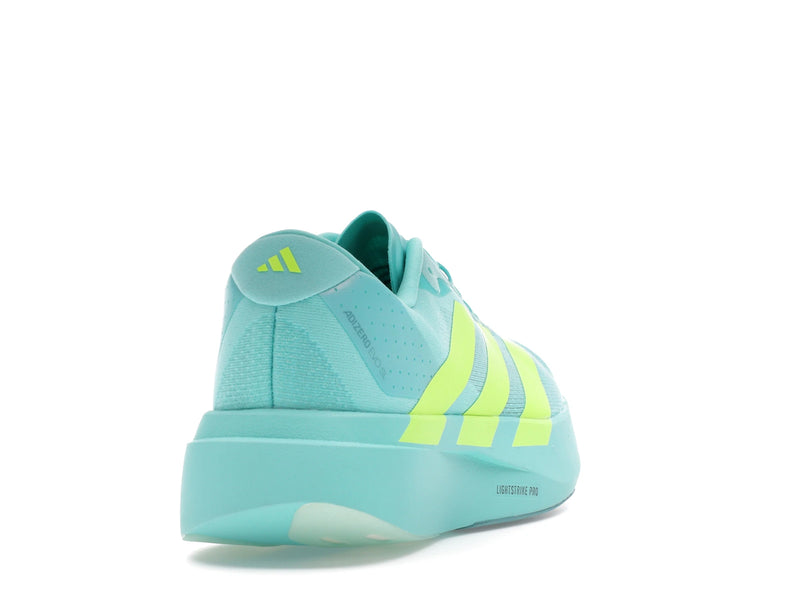 Adidas Adizero Evo SL Flash Aqua Lucid Lemon - Flash Aqua/Lucid Lemon/Mint Ton - JS4506 - 29