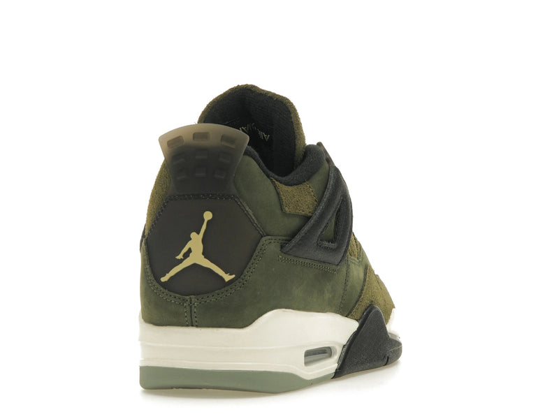Air Jordan 4 Retro SE Craft Medium Olive - Medium Olive/Pale Vanilla/Khaki/Black/Sail - FB9927-200 - 29