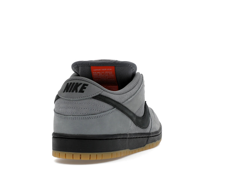 Nike SB Dunk Low Pro Cool Grey - Cool Grey/Black/Cool Grey/Dark Grey/Gum Light Brown/Safety Orange - FJ1674-002 - 29