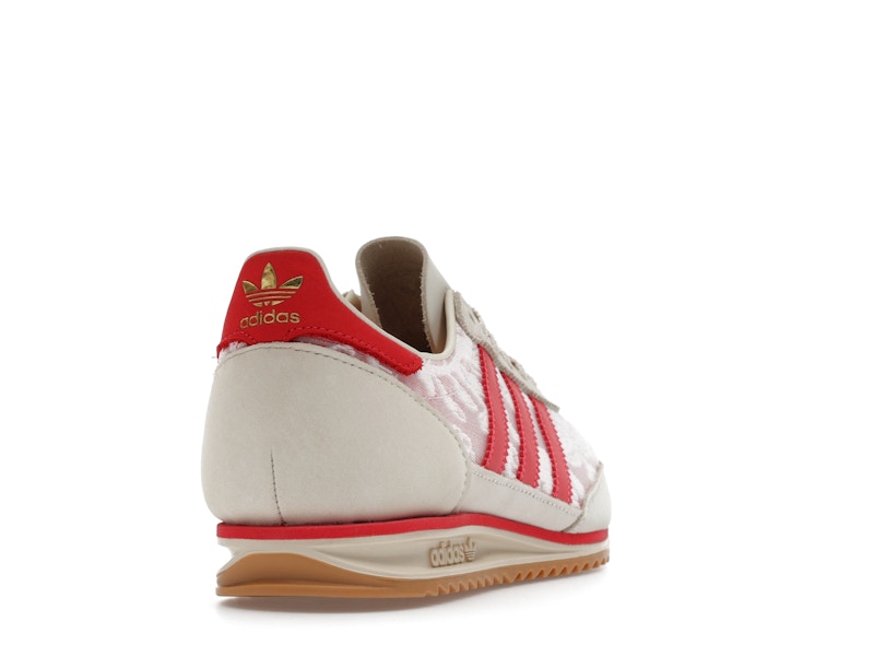 adidas SL 72 OG Liberty London Better Scarlet (Women's) - Footwear White/Crew White/Better Scarlet - JS1311 - 29
