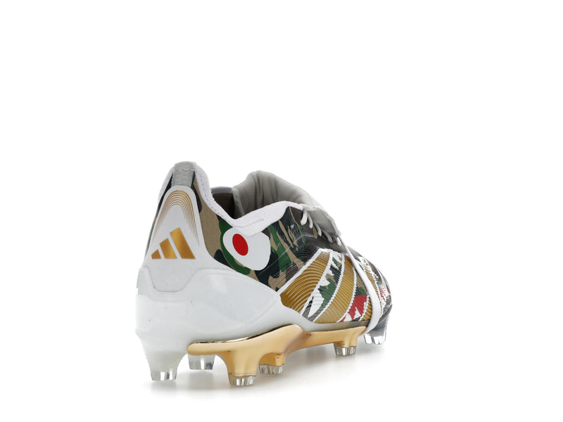 Adidas Predator Elite Foldover Tongue Fg Bape Green Camo - Hemp/Gold Metallic/White - JS3104 - 29