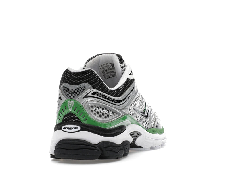Saucony Progrid Omni 9 White Black Silver Green - Silver/Green - S70739-17 - 29