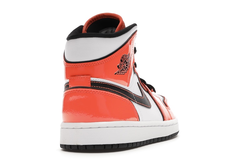Air Jordan 1 Mid SE Turf Orange - Turf Orange/Black/White - DD6834-802 - 29