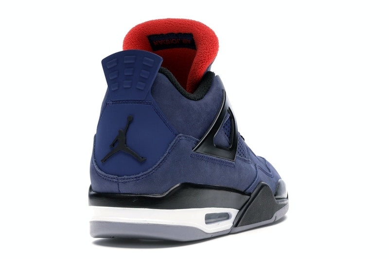 Air Jordan 4 Retro Winter - Loyal Blue/White-Habanero Red-Black - CQ9597-401 - 29
