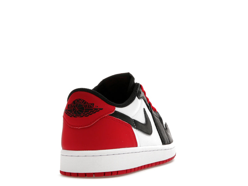 Air Jordan 1 Retro Low OG Black Toe - White/Black/Varsity Red - CZ0790-106 - 29