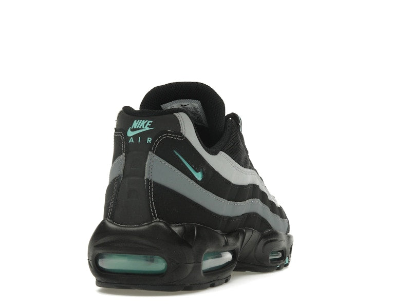Nike Air Max 95 Black Aurora Green - Black/Aurora Green/Cool Grey - HV6062-001 - 29