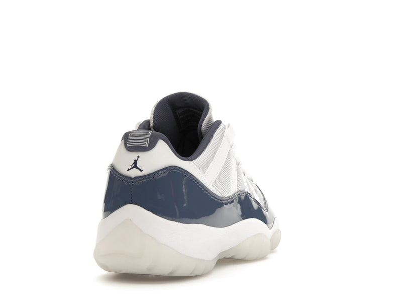 Air Jordan 11 Retro Low Midnight Navy (2024) - White/Midnight Navy/Diffused Blue/Football Grey - FV5104-104 - 29