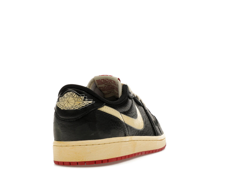 Air Jordan 1 Retro Low OG Nigel Sylvester Better With Time - Black/Muslin/Varsity Red - IB8958-001 - 29