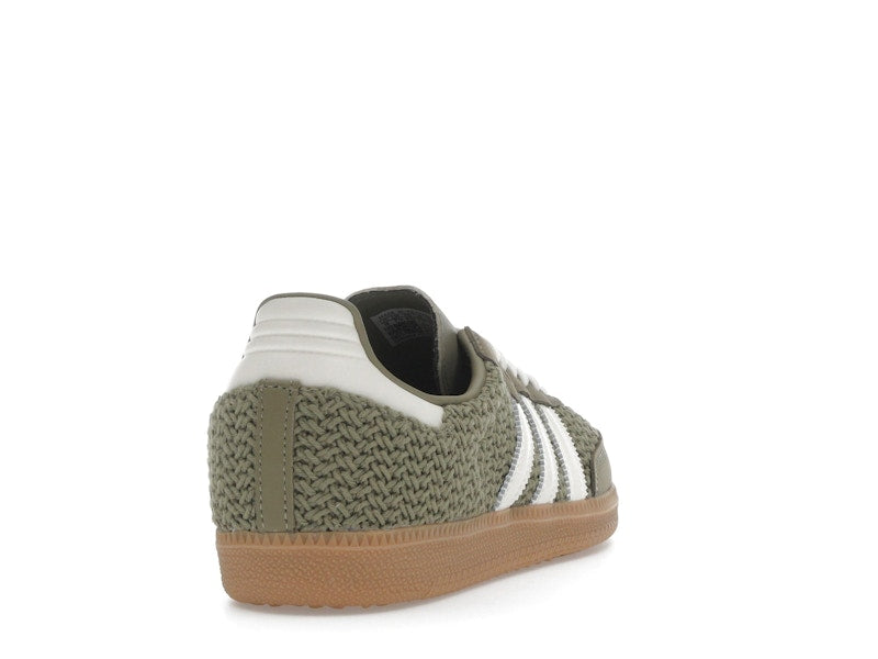 adidas Samba OG Crochet Pack Orbit Green (Women's) - Orbit Green/Cream White/Gum - JR9447 - 29