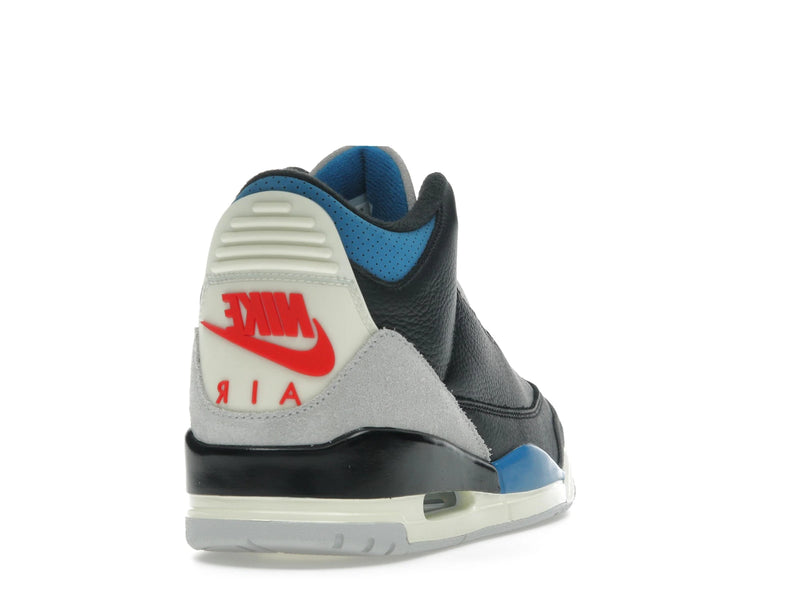 Air Jordan 3 Retro OG Rare Air - Black/Chile Red/Neutral Grey/Military Blue/Coconut Milk - IB8967-004 - 29