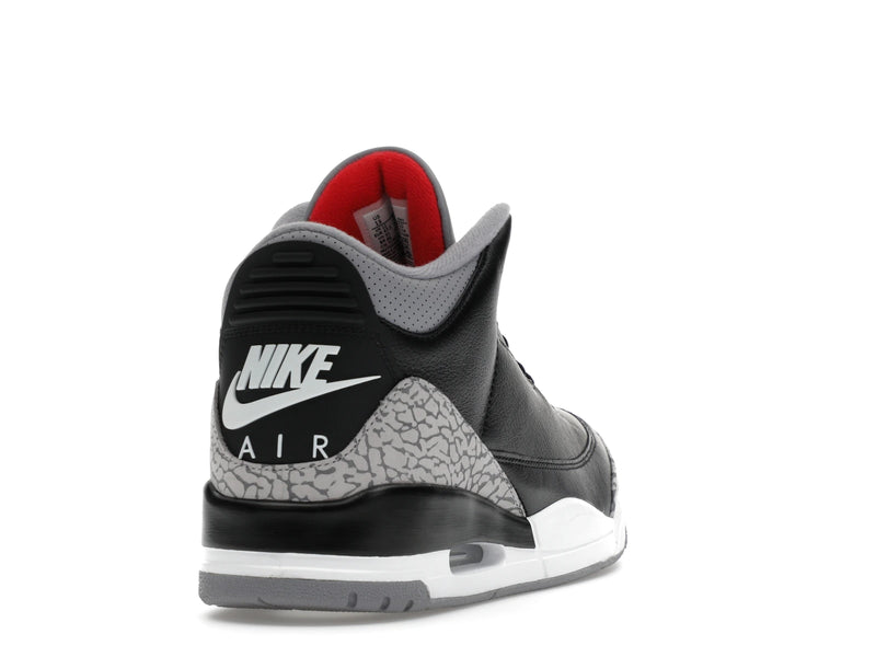 Air Jordan 3 Retro Black Cement (2024) - Black/Fire Red/Cement Grey/Sail - DN3707-010 - 29
