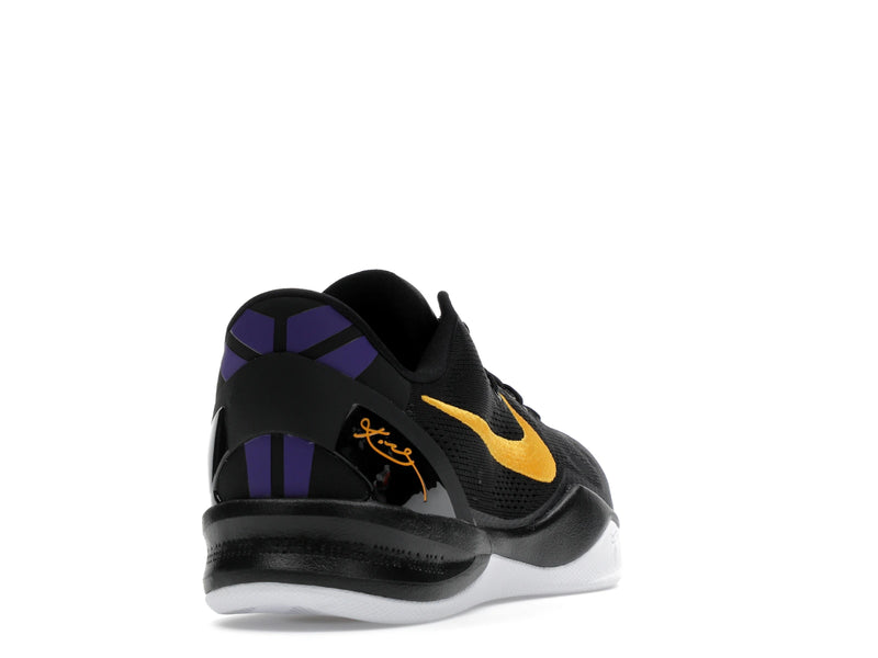 Nike Kobe 8 Protro Lakers Away - Black/University Gold-White-Court Purple - HF9550-001 - 29