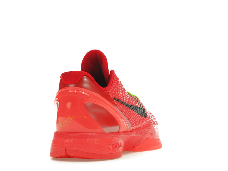 Nike Kobe 6 Protro Reverse Grinch - Bright Crimson/Black/Electric Green - FV4921-600 - 29
