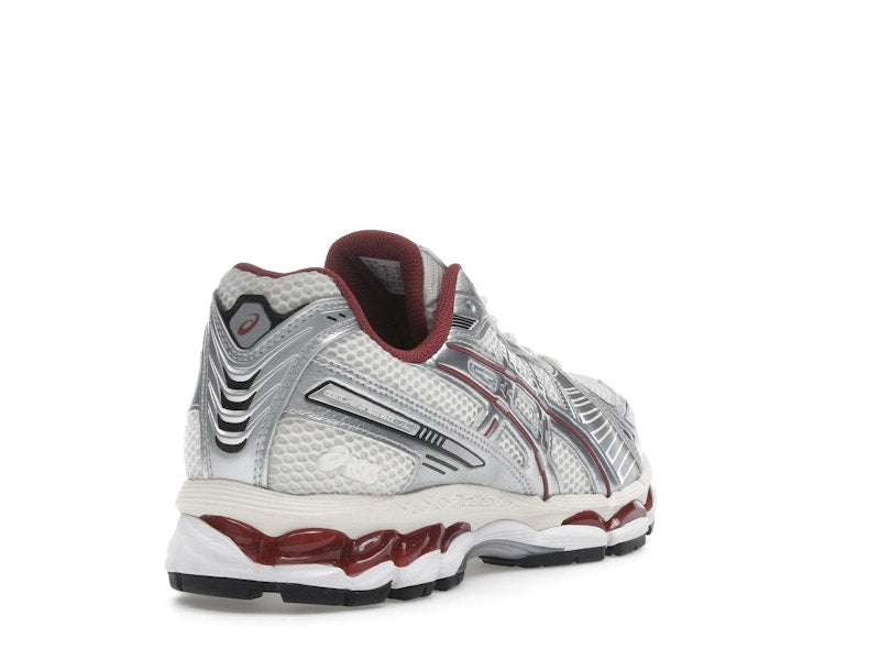 ASICS Gel-Kayano 12.1 Silver Burgundy - Pure Silver/Burgundy/Cream - 1203A759-102 - 30
