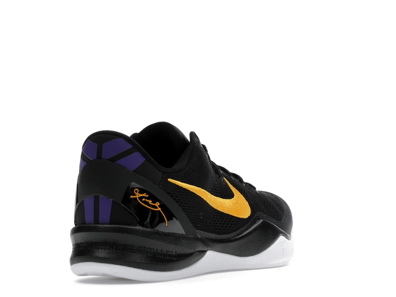 Nike Kobe 8 Protro Lakers Away - Black/University Gold-White-Court Purple - HF9550-001 - 30