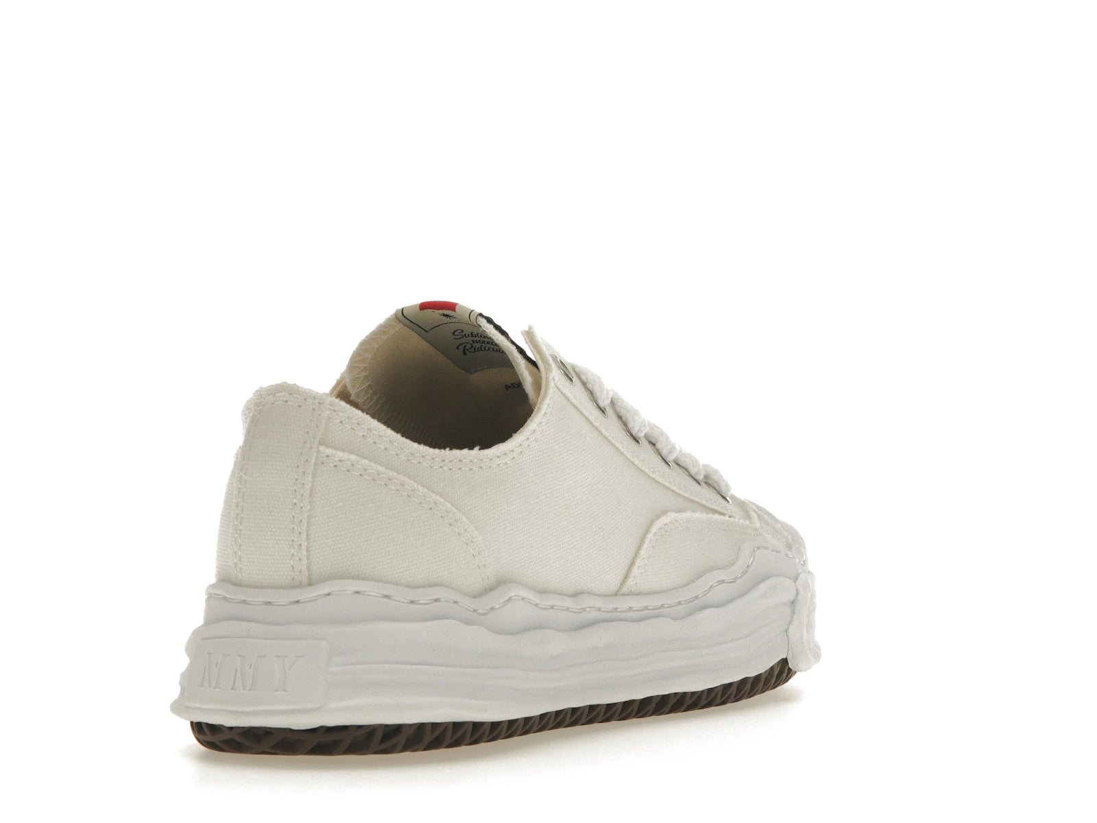 Mihara Yasuhiro Hank OG Sole Canvas Low White - White/White - A05FW702-WHT - 30