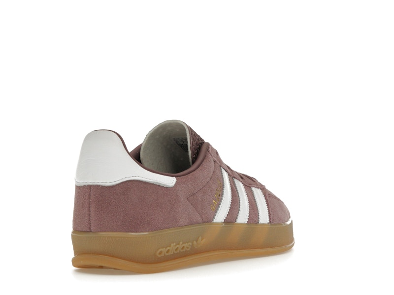 adidas Gazelle Indoor Shadow Fig (Women's) - Shadow Fig/Footwear White/Gum - IH5483 - 30