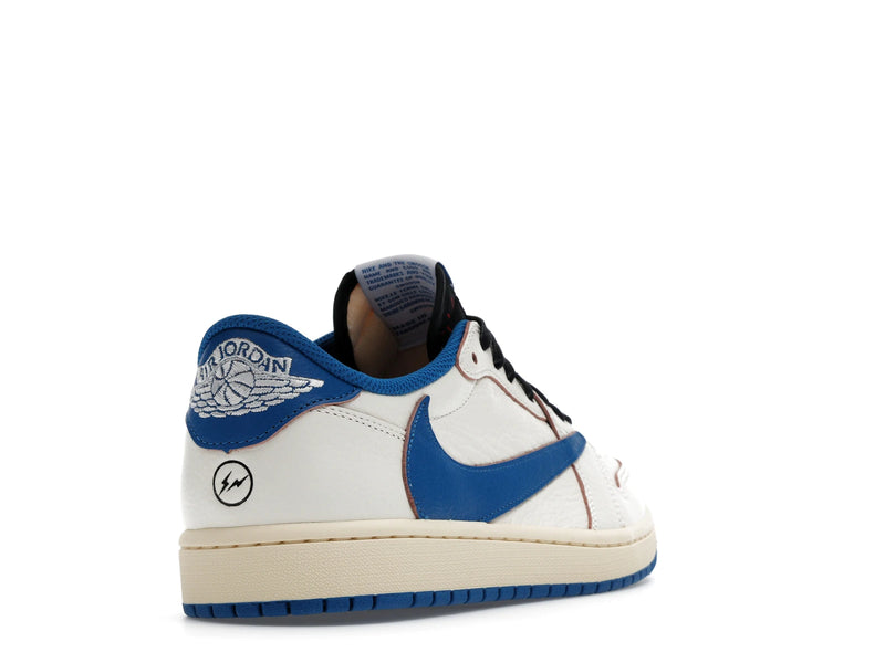 Air Jordan 1 Retro Low OG SP Fragment x Travis Scott Sail Military Blue - DM7866-104 - 30