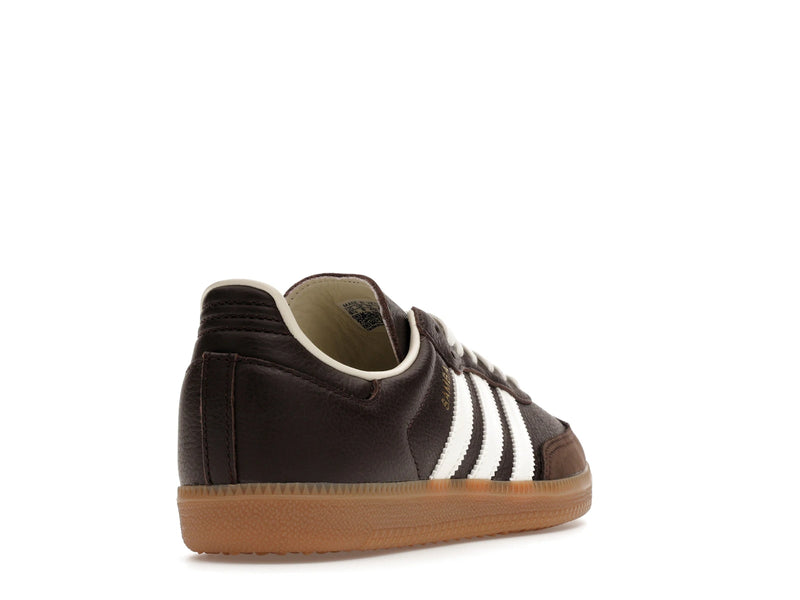 Adidas Samba OG Dark Brown Off White Gum - Dark Brown/Off White/Gum - JR0891 - 30