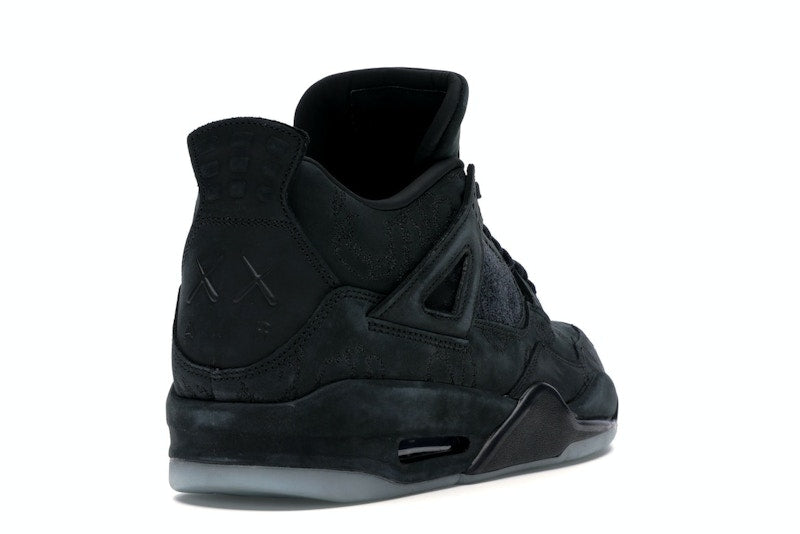 Air Jordan 4 Retro Kaws Black - Black/Black-Clear-Glow - 930155-001 - 30