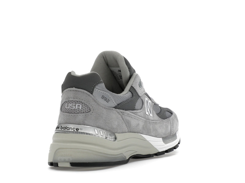 New Balance 992 Miusa Grey Silver Metallic - Grey/Silver Metallic - U992GY - 30