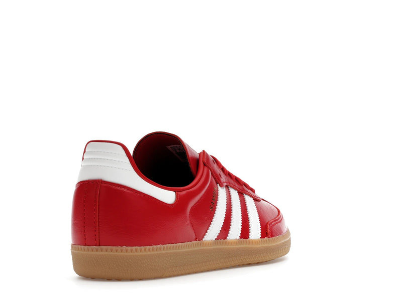 Adidas Samba OG Better Scarlet White - Better Scarlet/Cloud White/Gum - JR0881 - 30