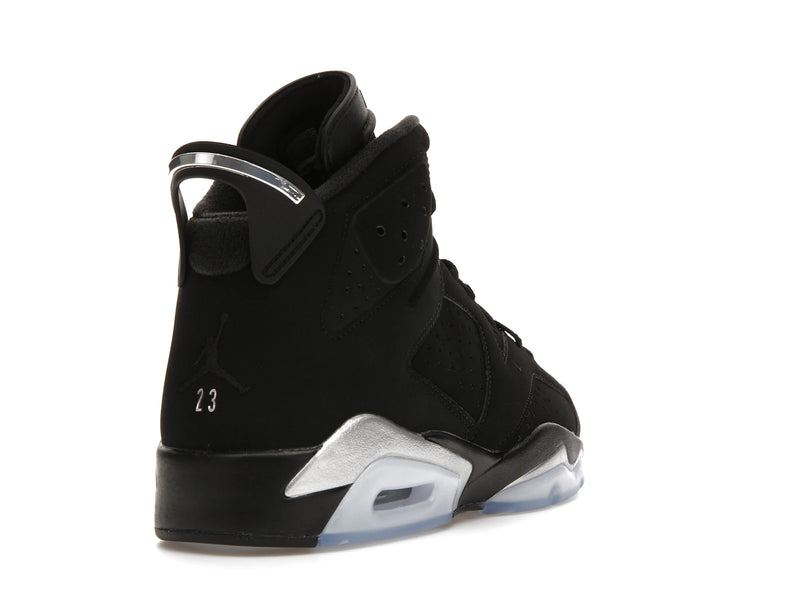 Air Jordan 6 Retro Metallic Silver - Black/Black/Metallic Silver - DX2836-001 - 30