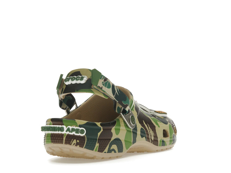 Crocs Classic Clog A Bathing Ape Bape Abc Camo Green - ABC Camo/Green - 209627-212 - 30
