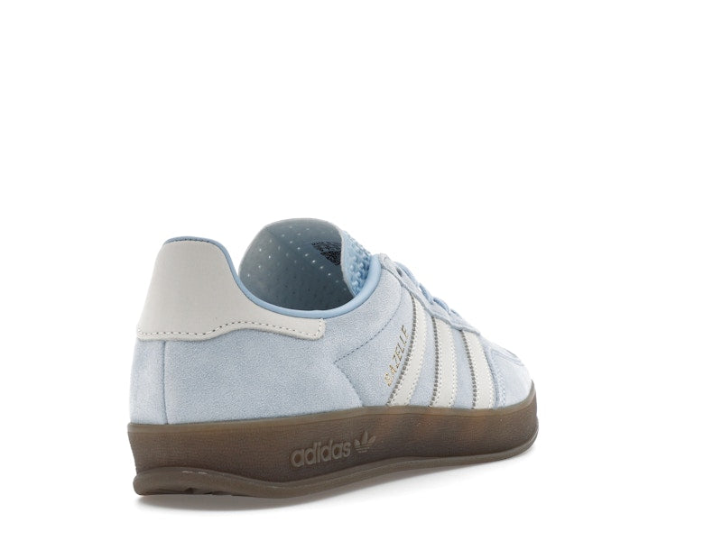 adidas Gazelle Indoor Clear Sky Off White (Women's) - Clear Sky/Off White/Gum - JI2717 - 30