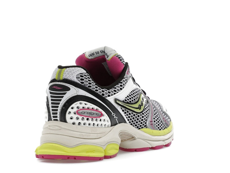 Saucony Progrid Triumph 4 White Fluo Pink - White/Fluo - S70704-14 - 30