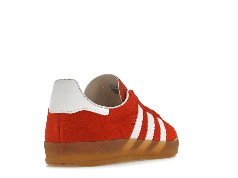 adidas Gazelle Indoor Bold Orange (Women's) - Bold Orange/Footwear White/Gum - HQ8718 - 30