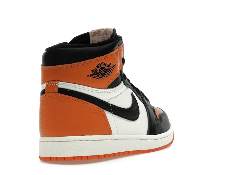 Air Jordan 1 Retro High OG Shattered Backboard (2025) - Black/Black-Sail-Starfish - DZ5485-008 - 30