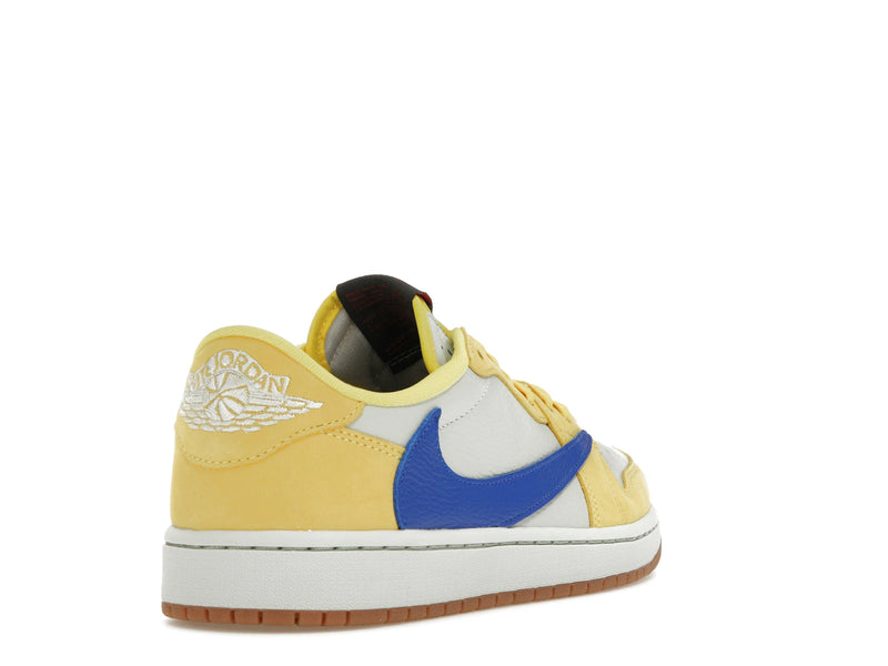 Air Jordan 1 Retro Low OG SP Travis Scott Canary - Canary/Racer Blue/Light Silver/Gum Medium Brown - DZ4137-700 - 30