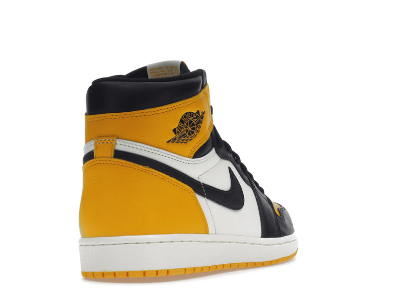 Air Jordan 1 Retro High OG Yellow Toe - Taxi/Black-Sail - 555088-711 - 30